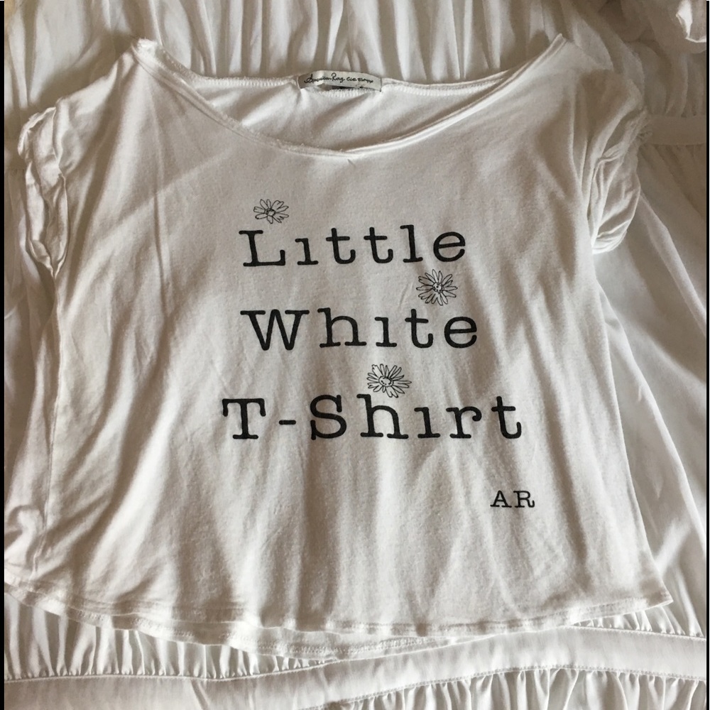 “Little White T- Shirt” T- Shirt